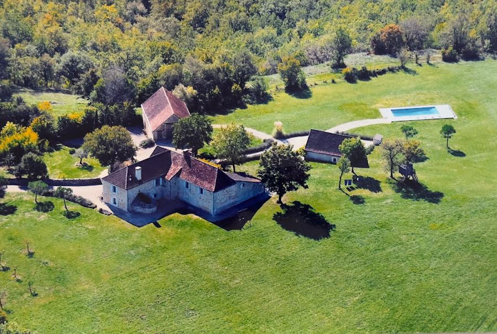 Propriété quercynoise , Francoules , 8 pièces, 450 m2 , 9 hectares