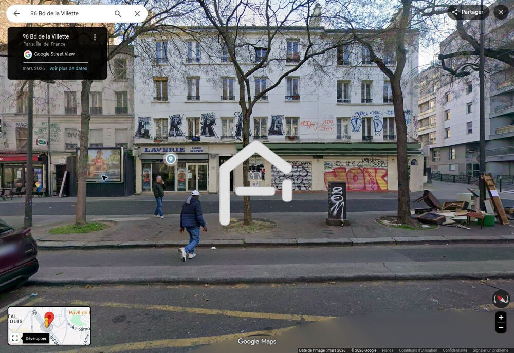 Vente Appartement À vendre : Appartement 1 pièce à Paris - Référence 4769 Paris 19