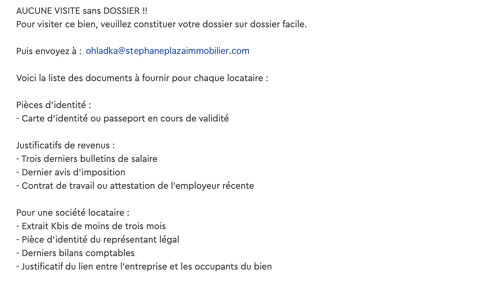  Appartement � louer 3 pi�ces 