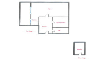  Appartement � vendre 1 pi�ce 32 m�