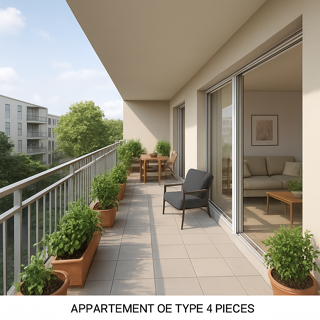  Appartement � vendre 4 pi�ces 88 m�