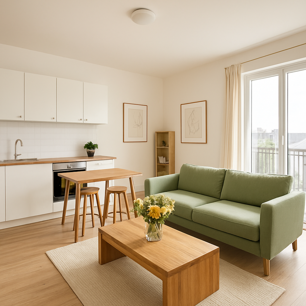 Appartement 2 pièces de 46 m2 (Ambleteuse)
