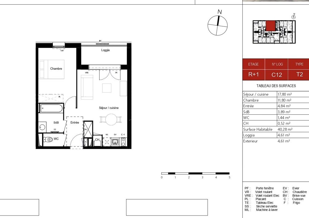 Vente Appartement T2 Neuf - Pradines Pradines