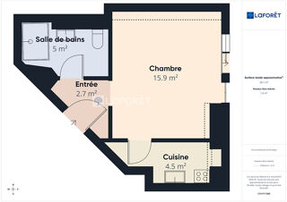  Appartement � vendre 1 pi�ce 25 m�