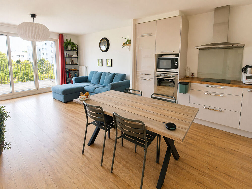 Vente Appartement DUPLEX Nantes Est 3 chambres, terrasse et patio Nantes
