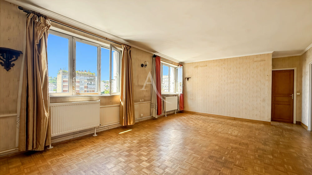 Boulogne-Billancourt Rue de Bellevue | Grand T2 de 51.18m² | 7 ème étage | Lumineux | Cave