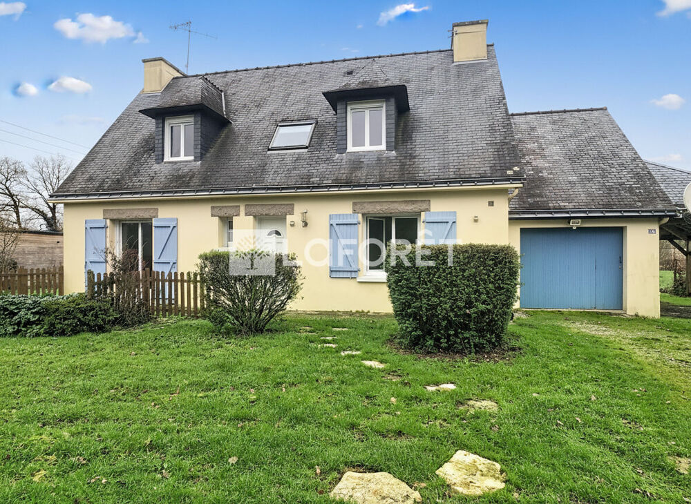 Maison Guer 4 chambres, garage, carport, terrain