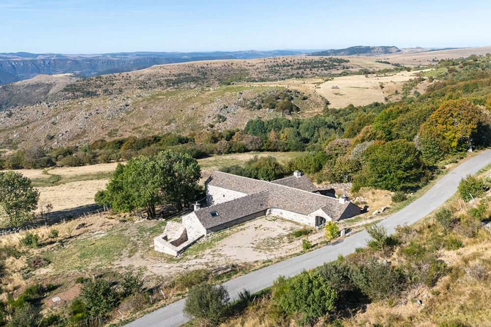 Vente Maison Ancienne ferme caussenarde de caractère ? Entièrement restaurée, vue exceptionnelle Pont de montvert   sud mont lozere
