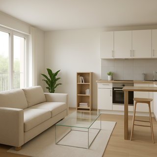  Appartement � vendre 2 pi�ces 44 m�