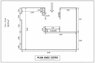  Appartement à vendre 2 pièces 33 m²