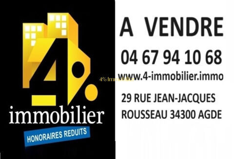 Local commercial Agde 1 pi&egrave;ce(s) 40 m2 64800 34300 Agde