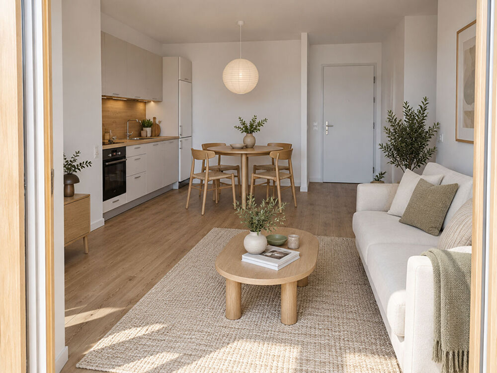 Vente Appartement 2  pièces dernier étage avec terrasse AUX PORTES D'AIRBUS Toulouse