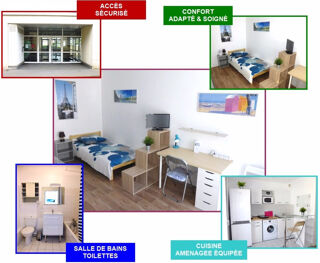  Appartement à louer 1 pièce 21 m²