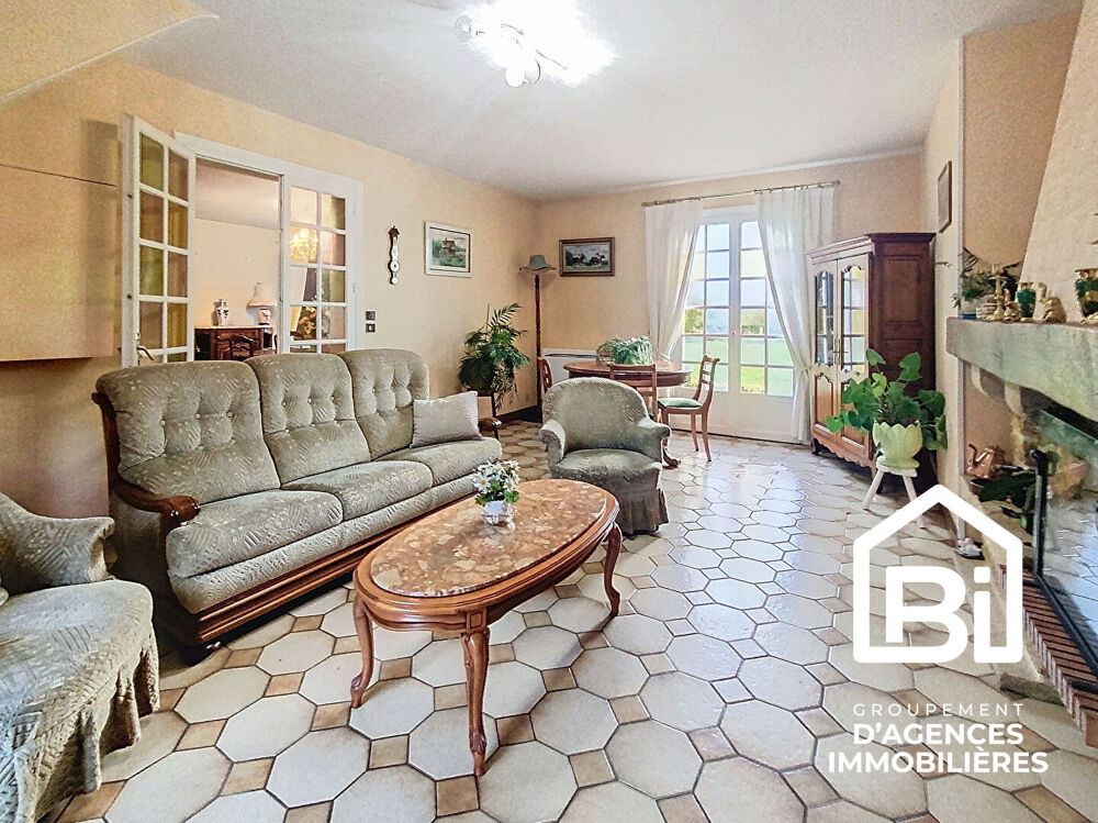 Vente Maison SAINT MARTIN AUX CHARTRAINS - Maison avec vie de plain-pied 3 chambres et dépendance Saint martin aux chartrains