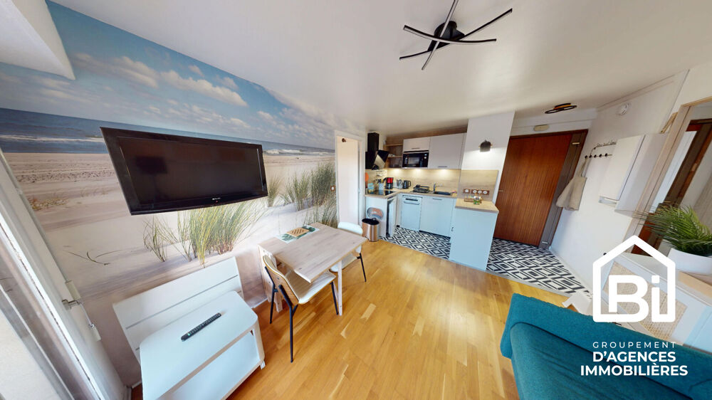 Appartement T2 avec balcon couvert Ouistreham
