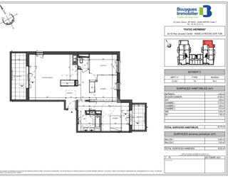  Appartement  louer 4 pices 82 m