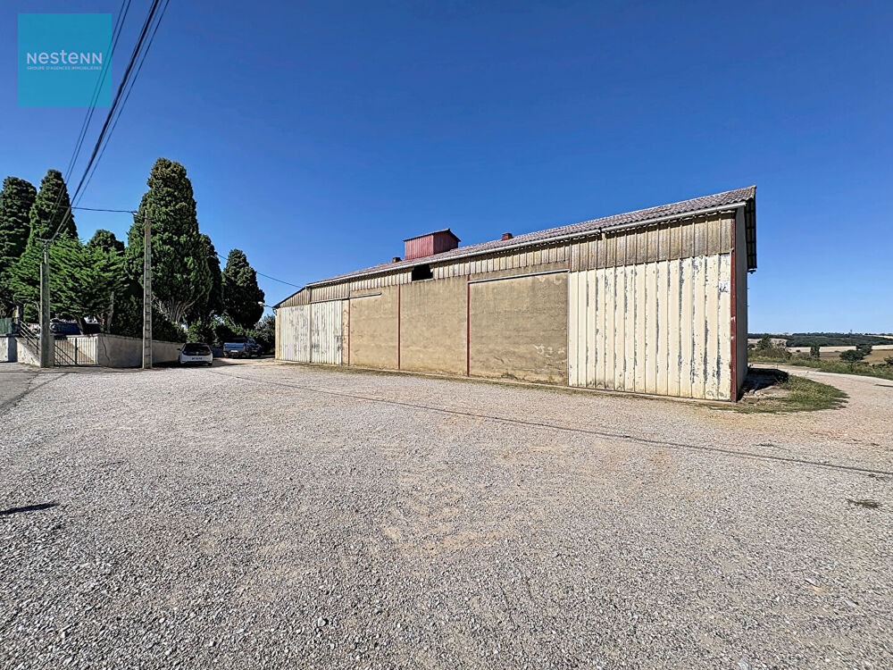   Entrepôt 404m2 avec grand terrain de 3000m2 à louer à Ségreville 31460 Segreville