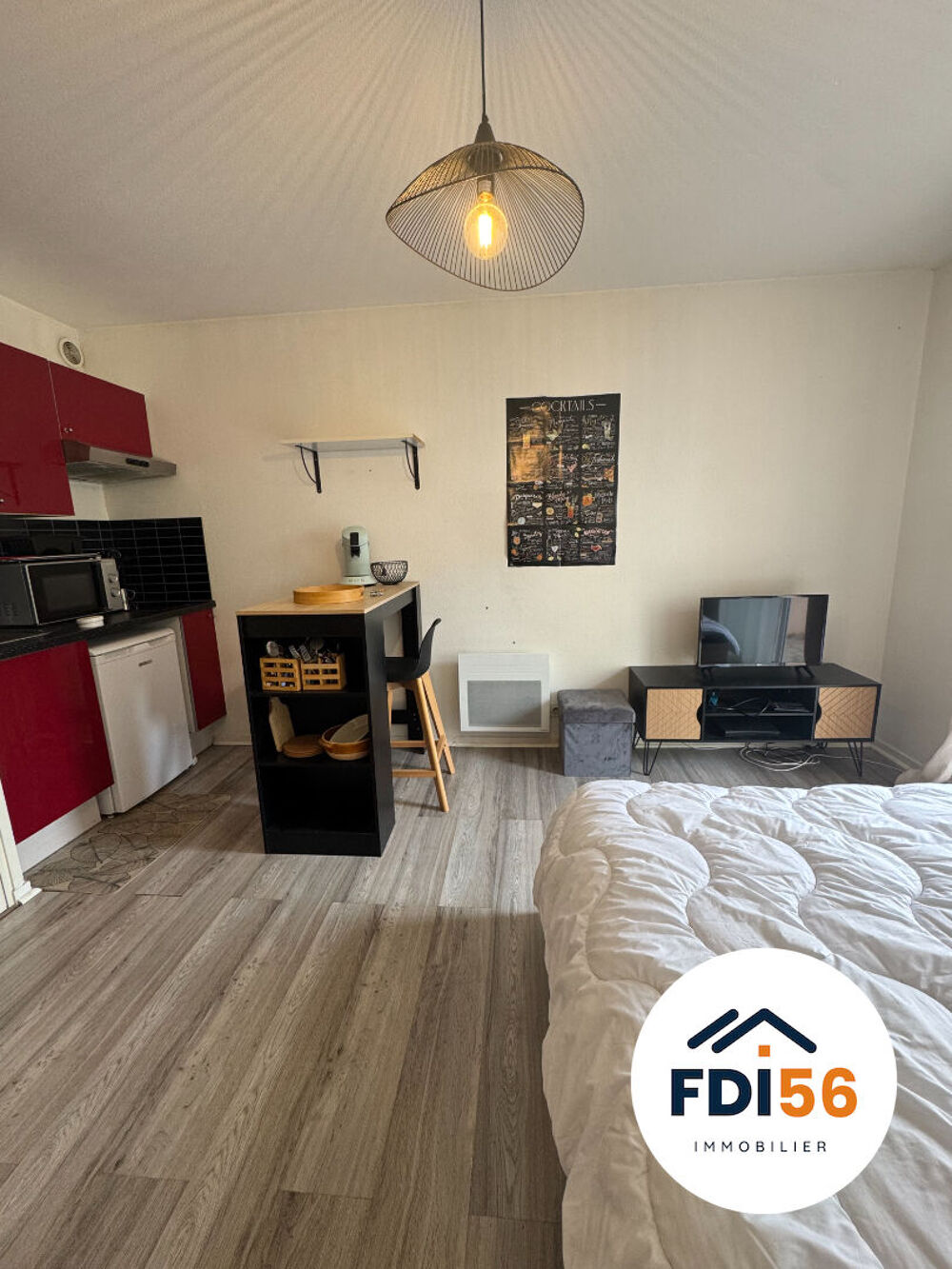 Appartement Lorient 1 pièce(s) 22.54 m2 - Quartier Université