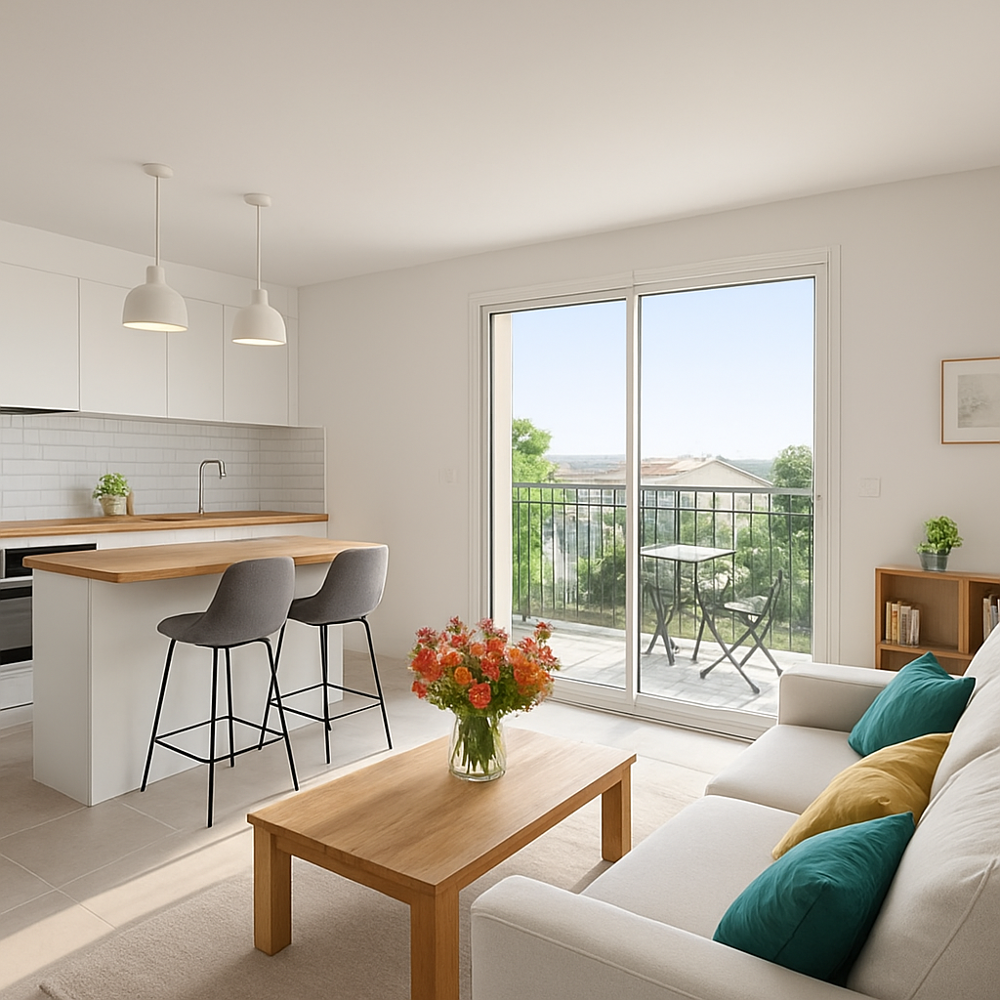 Appartement 2 pièces de 39 m2 (Cagnes-sur-Mer)