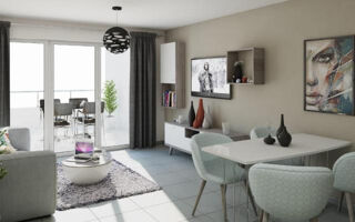  Appartement  vendre 2 pices 54 m