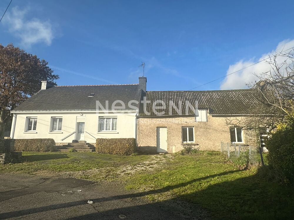 Longère Caden, 86 m² + fort potentiel de développement sur 7000 m²