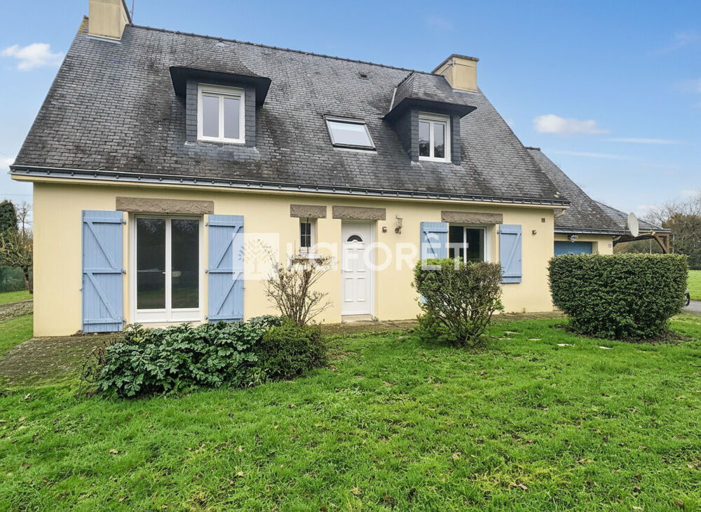 Maison Guer 4 chambres, garage, carport, terrain