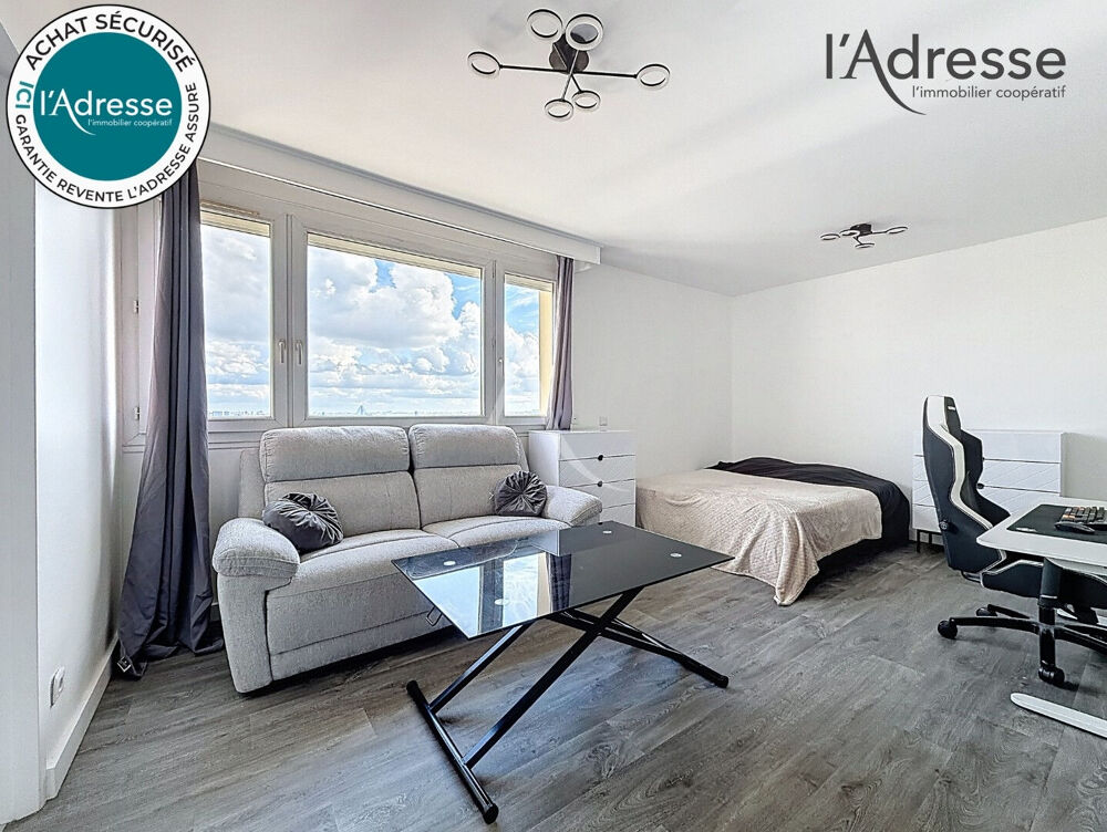 SURESNES/ Maréchal de Lattre de Tassigny - Vue Paris - Appartement Studio 36m² - 1 Cave - 1 BOX