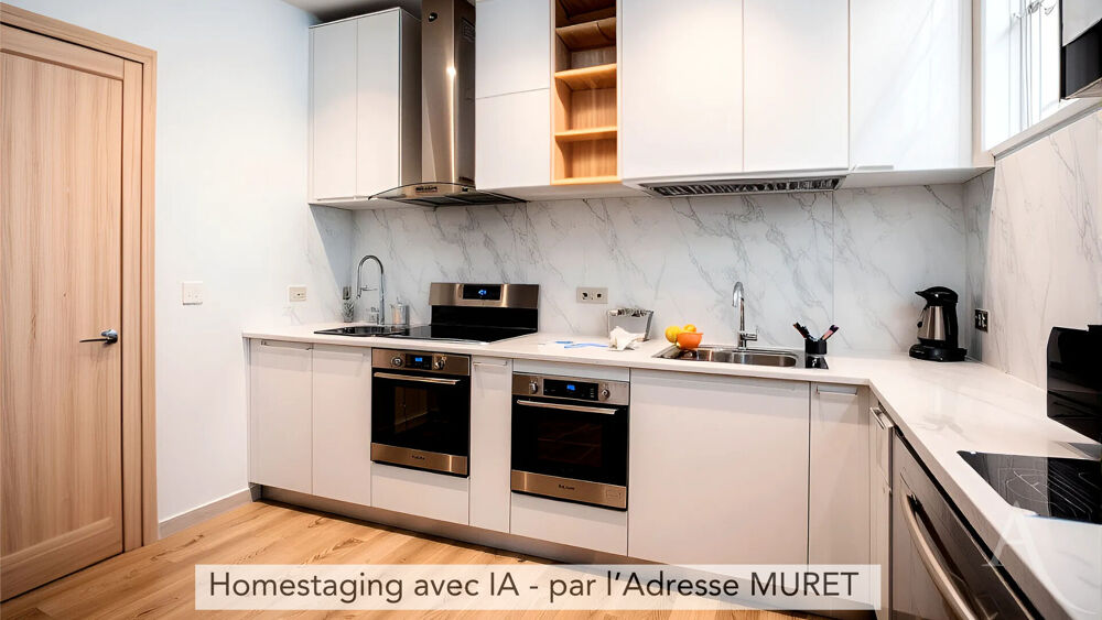 Appartement traversant Muret 3 pièces avec cave et 3 balcons