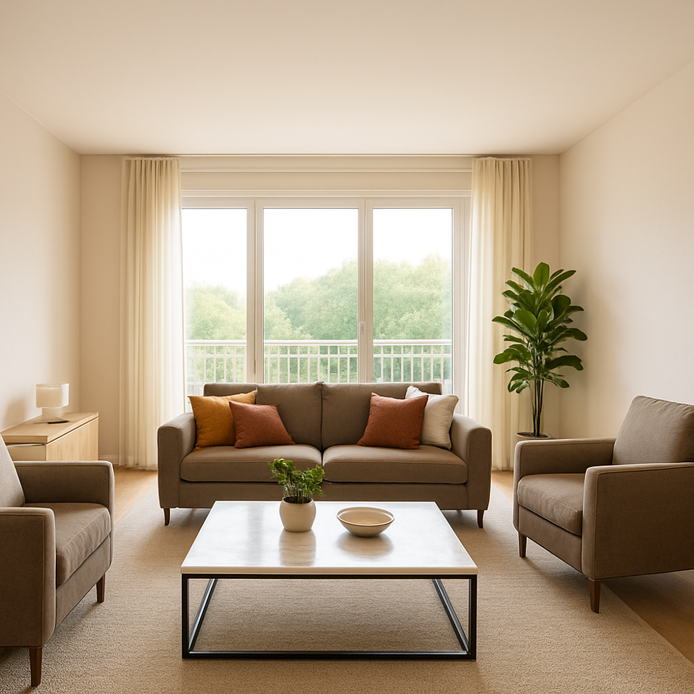 Appartement 3 pièces de 63 m2 (Compiègne)