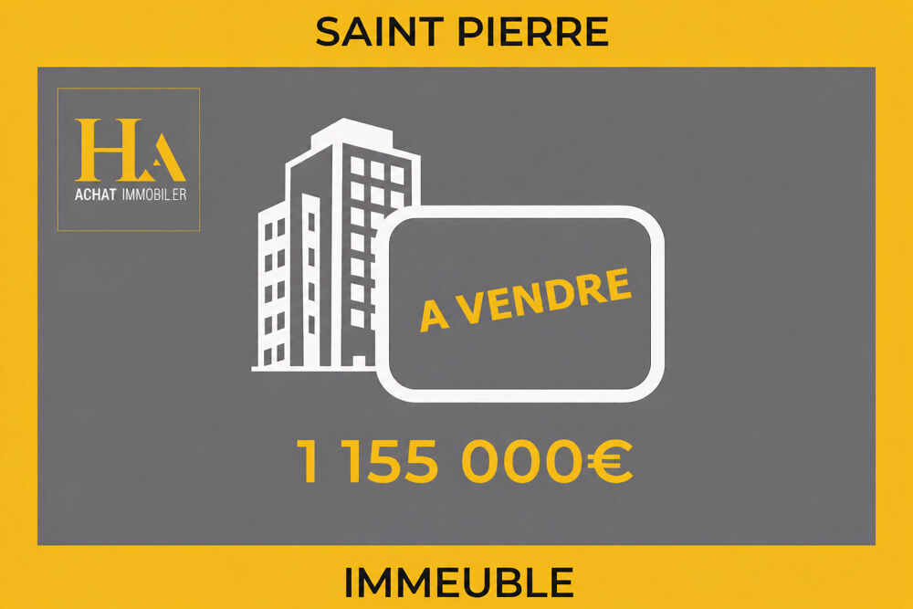 Vente Immeuble Immeuble Saint Pierre 400 m2 Saint pierre