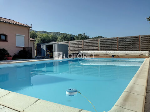   Villa 174m² + T2 sur 1ha plat, Piscine - Serralongue (66) Maison - 8 pièce(s) - 174 m²