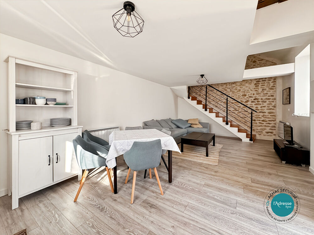Duplex individuel 46.85m² rénové en hypercentre Mennecy