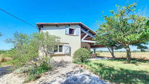   A Vendre Maison familiale avec 4 Chambres, 1 Bureau dpendances  Lagardelle sur Lze Au Calme Environnement Campagne Maison - 6 pice(s) - 140 m