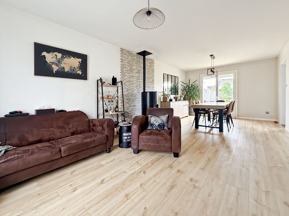 Vente Maison Oye Plage, maison semi-mitoyenne 3 chambres, jardin et garage. Oye plage