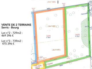  Terrain  vendre 729 m