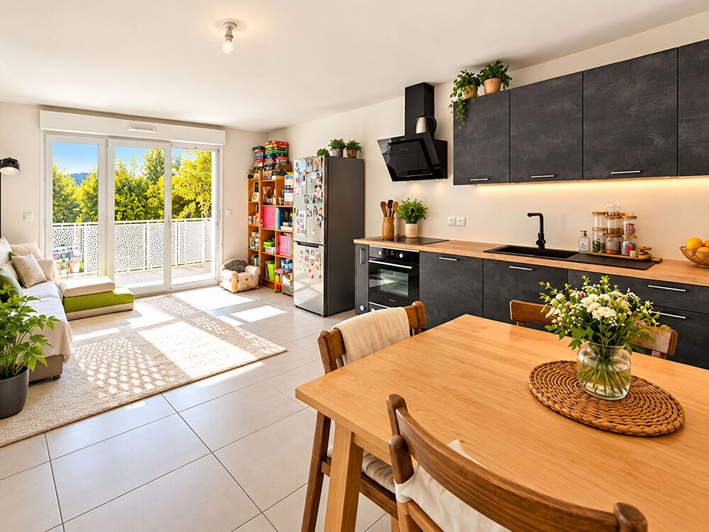 Appartement 3 pièces 63 m² avec balcon et garage ? Quartier gare