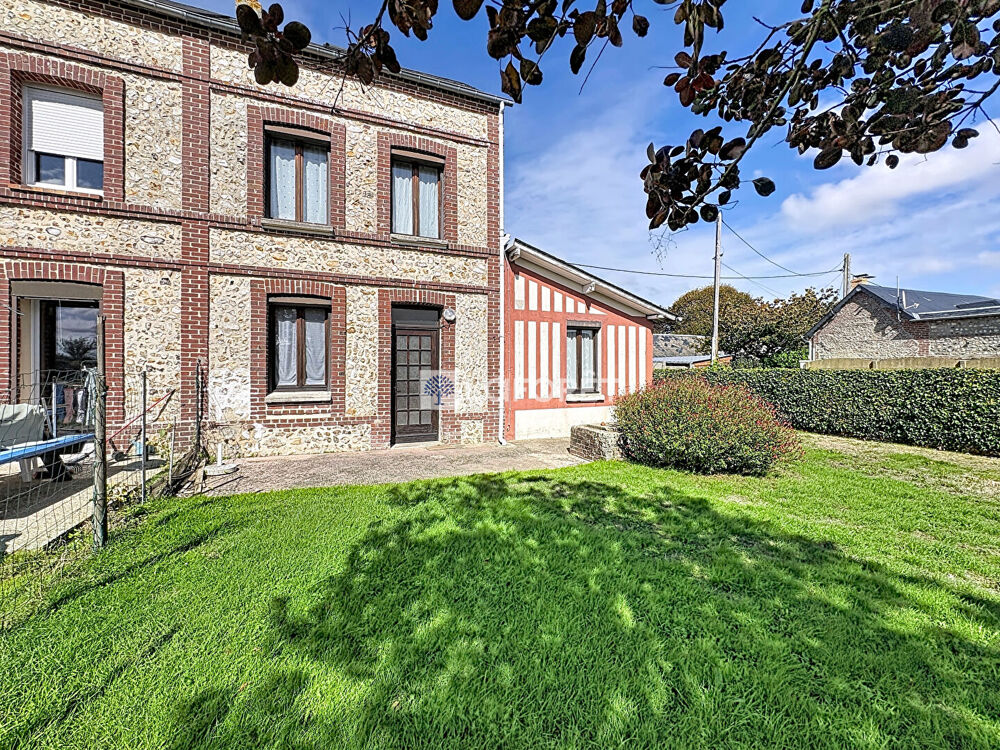 Vente Maison Proche Fécamp Maison mitoyenne brique silex avec terrain annexe Fecamp