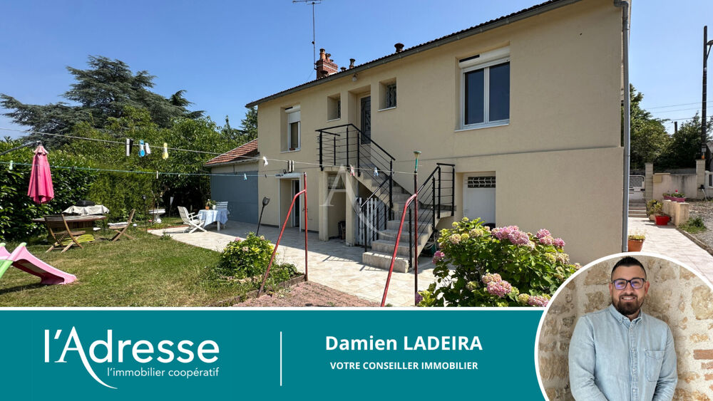 BUXEROLLES - CALME - PROCHE COMMODITE - ISOLATION PAR L'EXTERIEUR - DOUBLE VITRAGE RECENT - 4 CHAMBRES