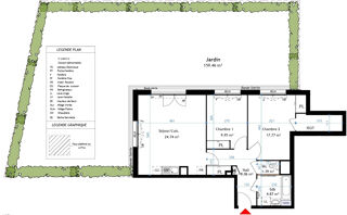  Appartement � vendre 3 pi�ces 67 m�