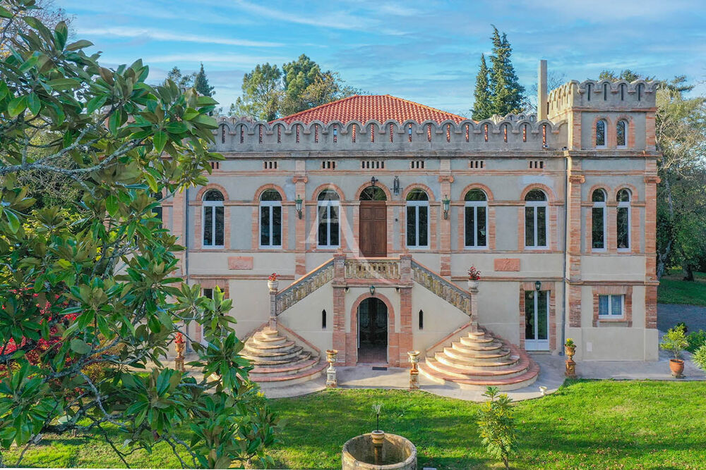 Demeure de prestige Lévignac Isle Jourdain 15 pièce(s) 460 m2