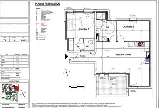  Appartement � vendre 3 pi�ces 70 m�