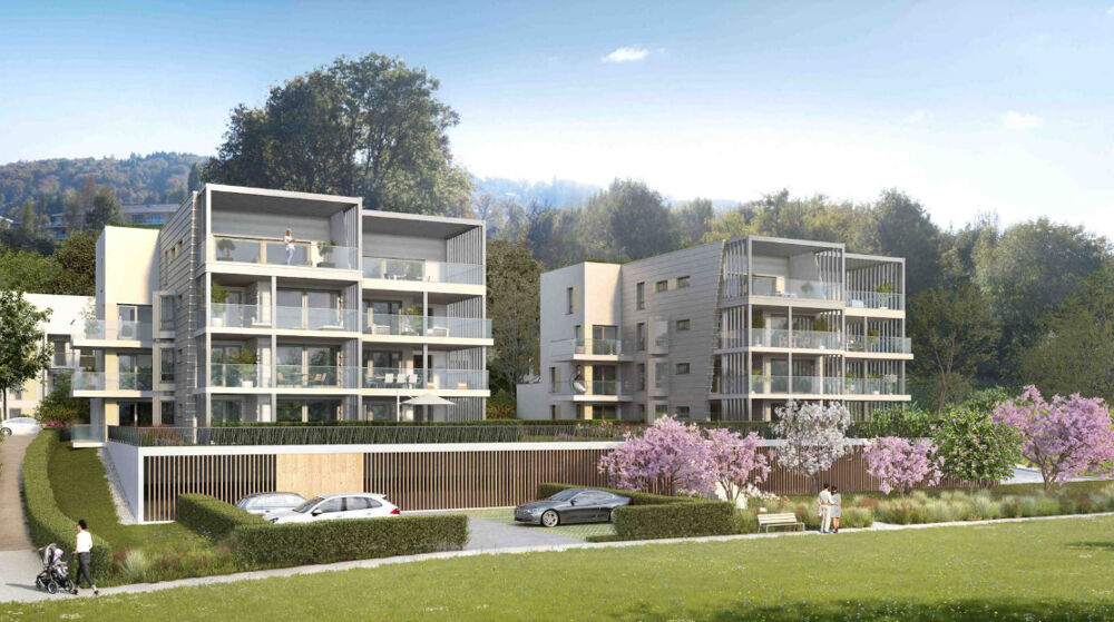 EVIAN LES BAINS - Appartement T3 en rez-de-jardin - 70.86m²