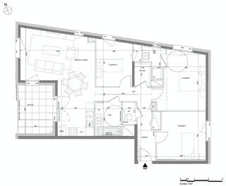  Appartement  vendre 4 pices 85 m