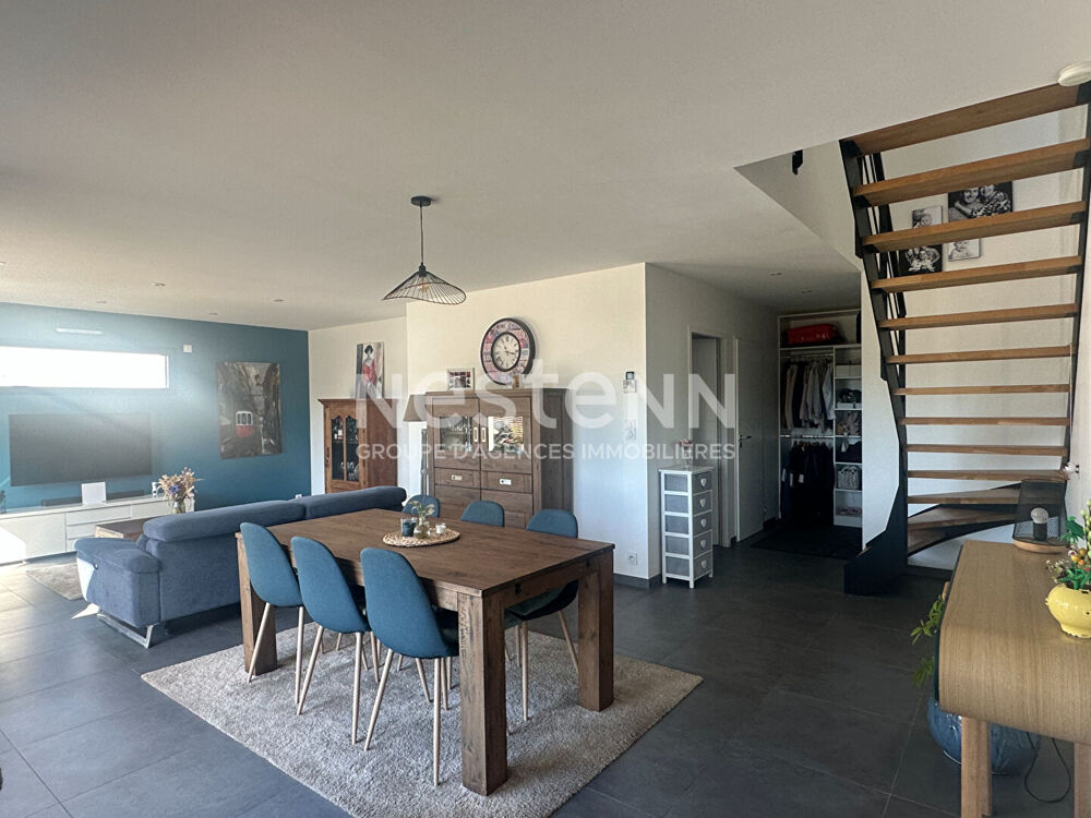 Maison contemporaine - Questembert - Vie de plain-pied - 120 m² - 4 chambres