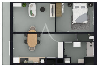  Appartement � vendre 2 pi�ces 48 m�