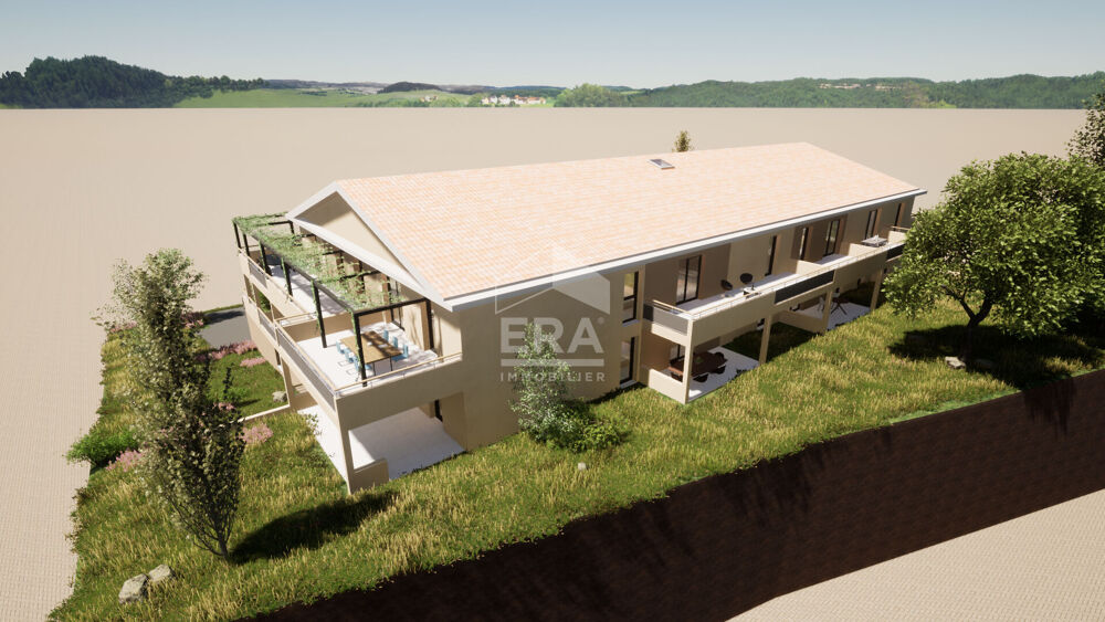 Vente Appartement Appartement Neuf , Sisteron  04200 3 pièce(s) 58.61 m2 +  terrasse de 26m²  , Lot 202 Sisteron