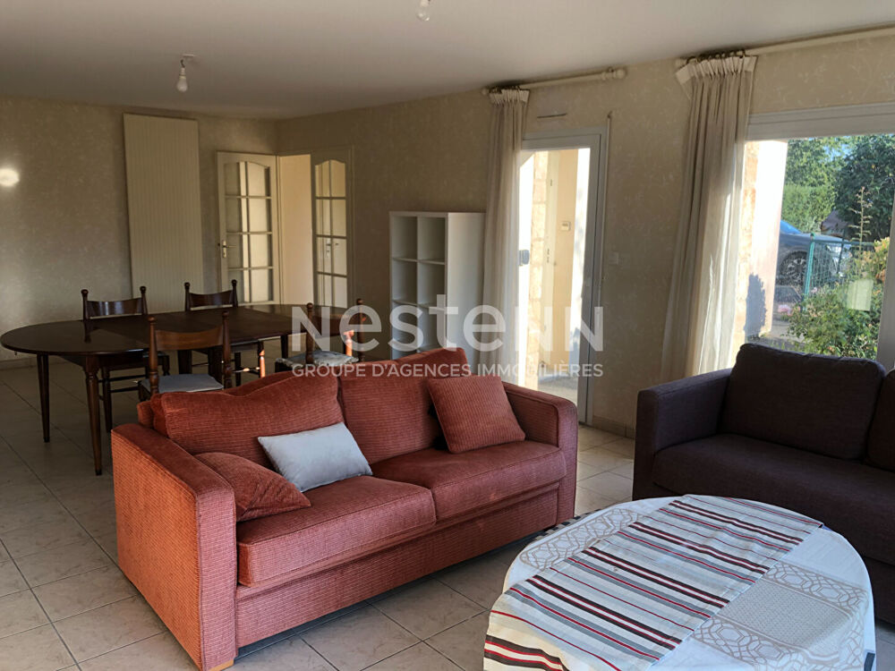 Location Maison Maison à louer meublé à Vannes Tohannic, de 98m² 3 chambres avec terrasse, jardin et garage Vannes