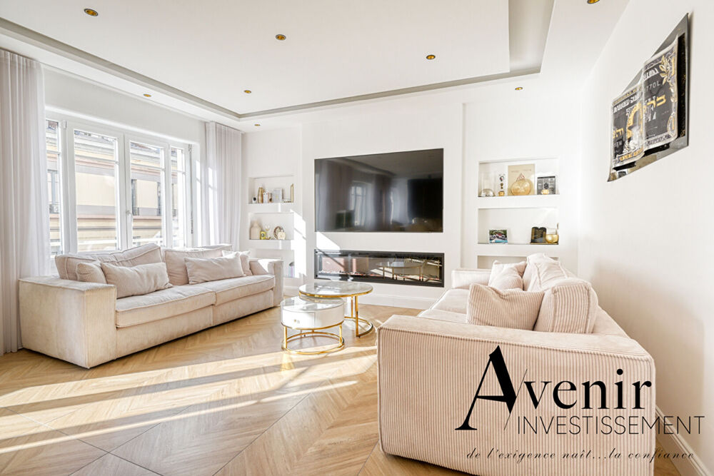 Vente Appartement Appartement familial 135m2 climatisé séjour 53m2 4 chambres balcons Lyon 6ème Lyon 6