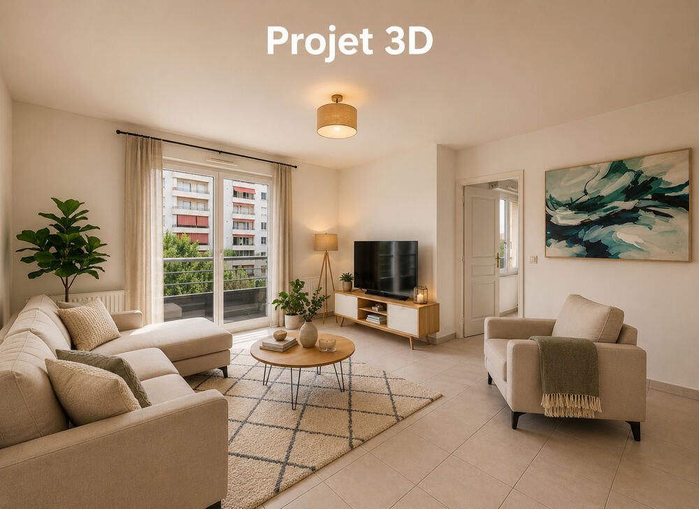 Appartement T2 résidence de standing avec balcon et garage avenue Maurice Faure