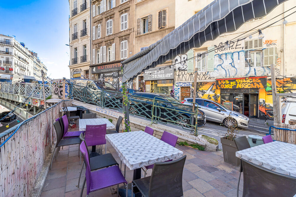   NOAILLES - Fonds de commerce Restaurant  83 m2 - Marseille 6eme - 2 TERRASSES 
